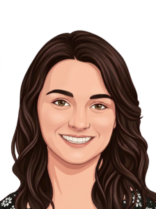Illustrated portrait of Rachael Carlson, Administrator at The Edison School